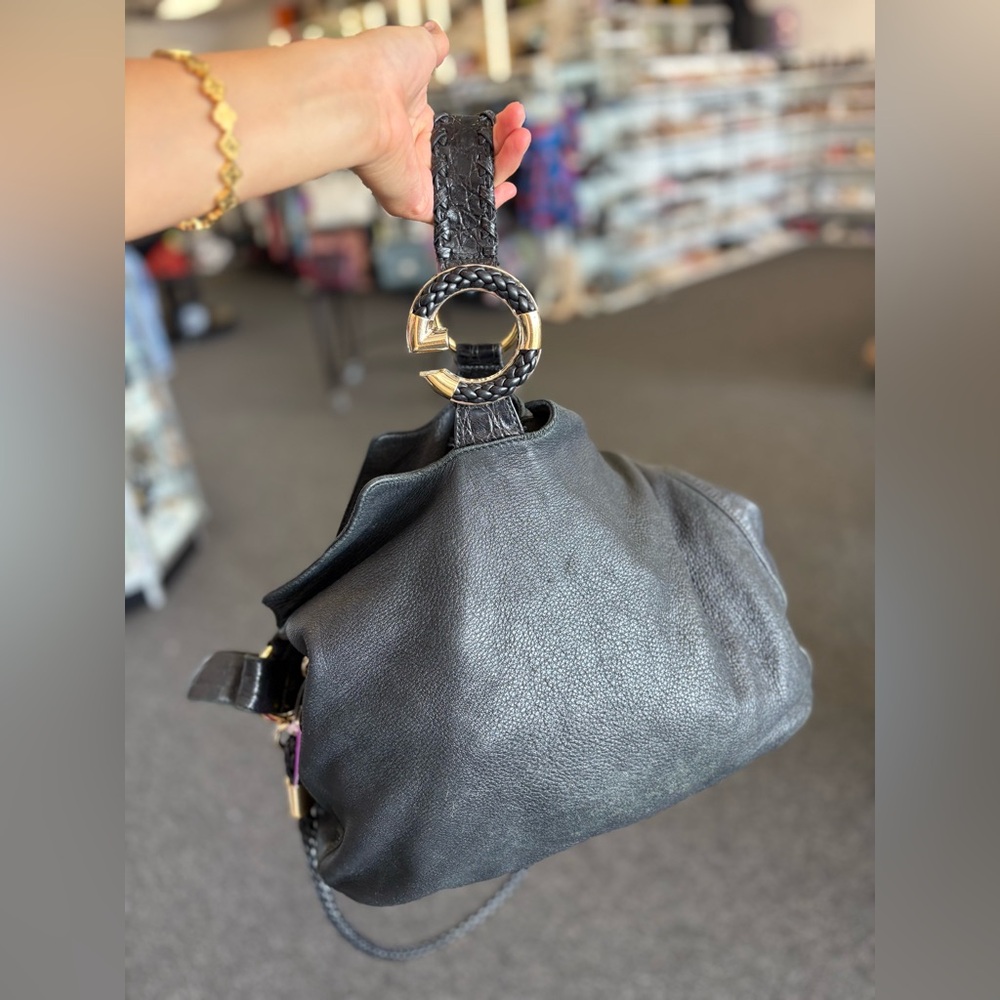 Gucci Leather Black Hand Bags Shoulder Bag - Picture 5 of 11